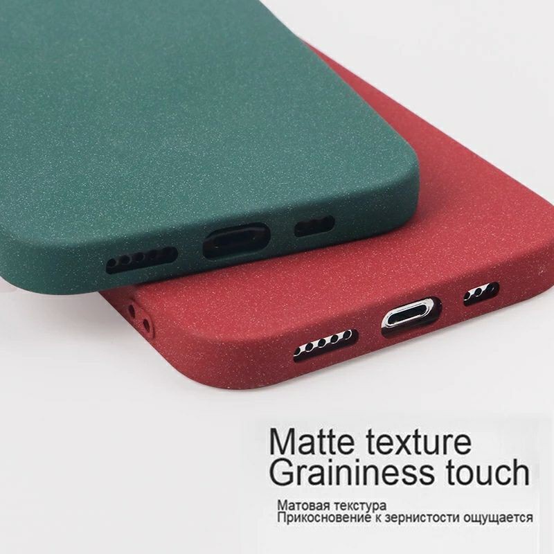 Soft Case Apple Iphone 13, Mini, Pro, Pro Max Slim Matte Sandstone