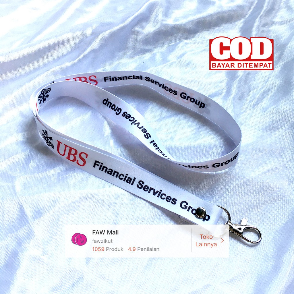 

Tali Landyard UBS Finance // Tali ID Card
