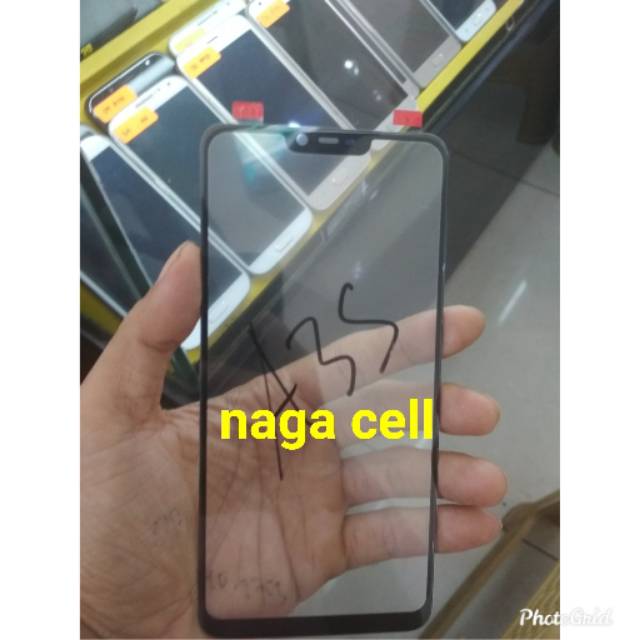 Kaca lcd kaca depan oppo A3S kaca touchscreen oppo A3S pelindung lcd oppo A3S