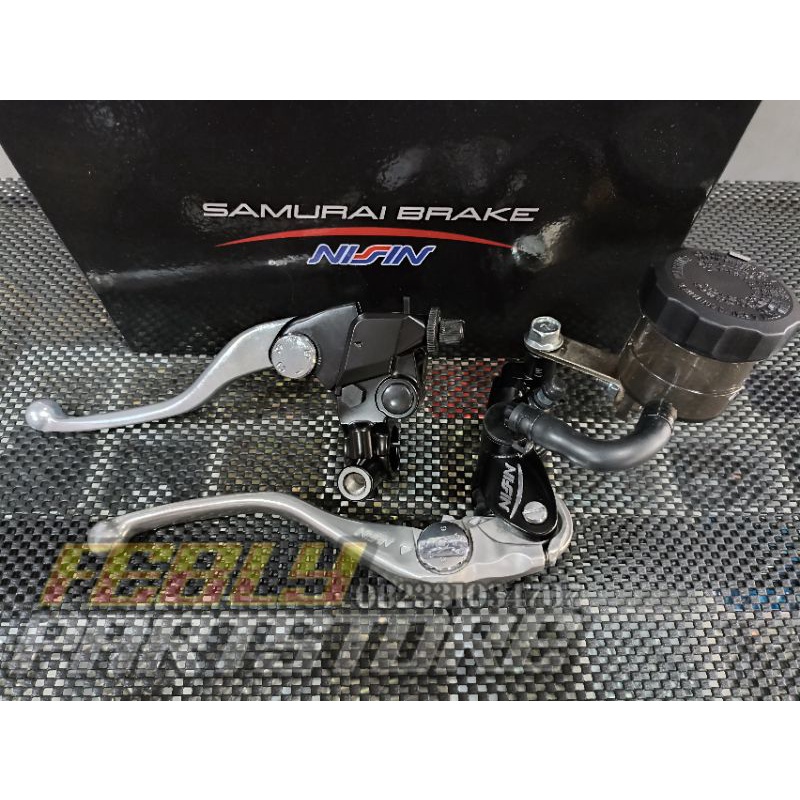 MASTER REM NISSIN SAMURAI SET HANDLE KOPLING ZX900 MASTER NISSIN SAMURAI ORI RX KING CB GL MP TIGER 