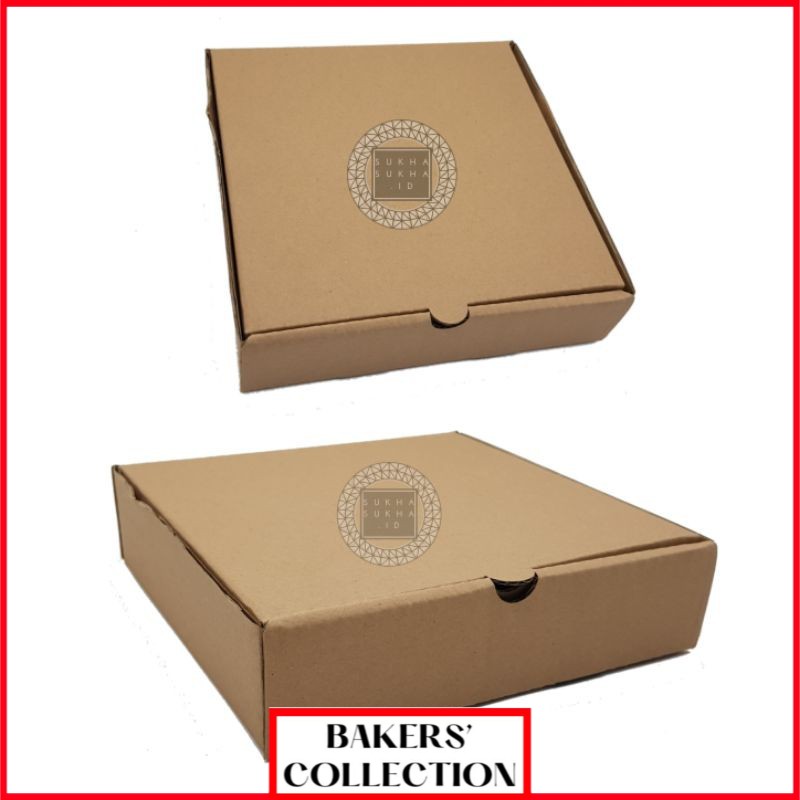 

[BC] Kardus Dus Pizza Kaos Box Kue Die Cut 20x20x5cm 20x20x4cm 25x25x4cm