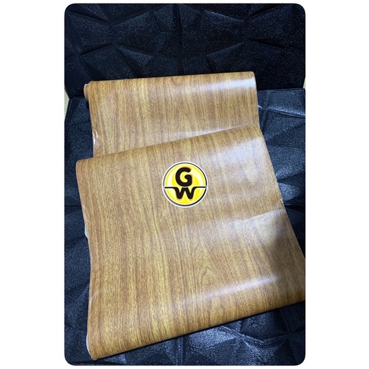 Wallpaper Sticker motif kayu