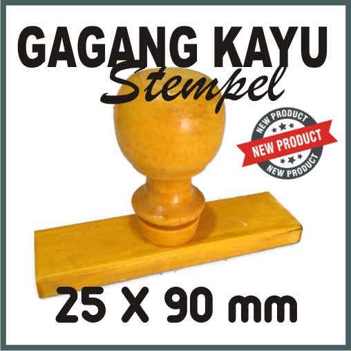 

Gagang Stempel Kayu Uk.25x90