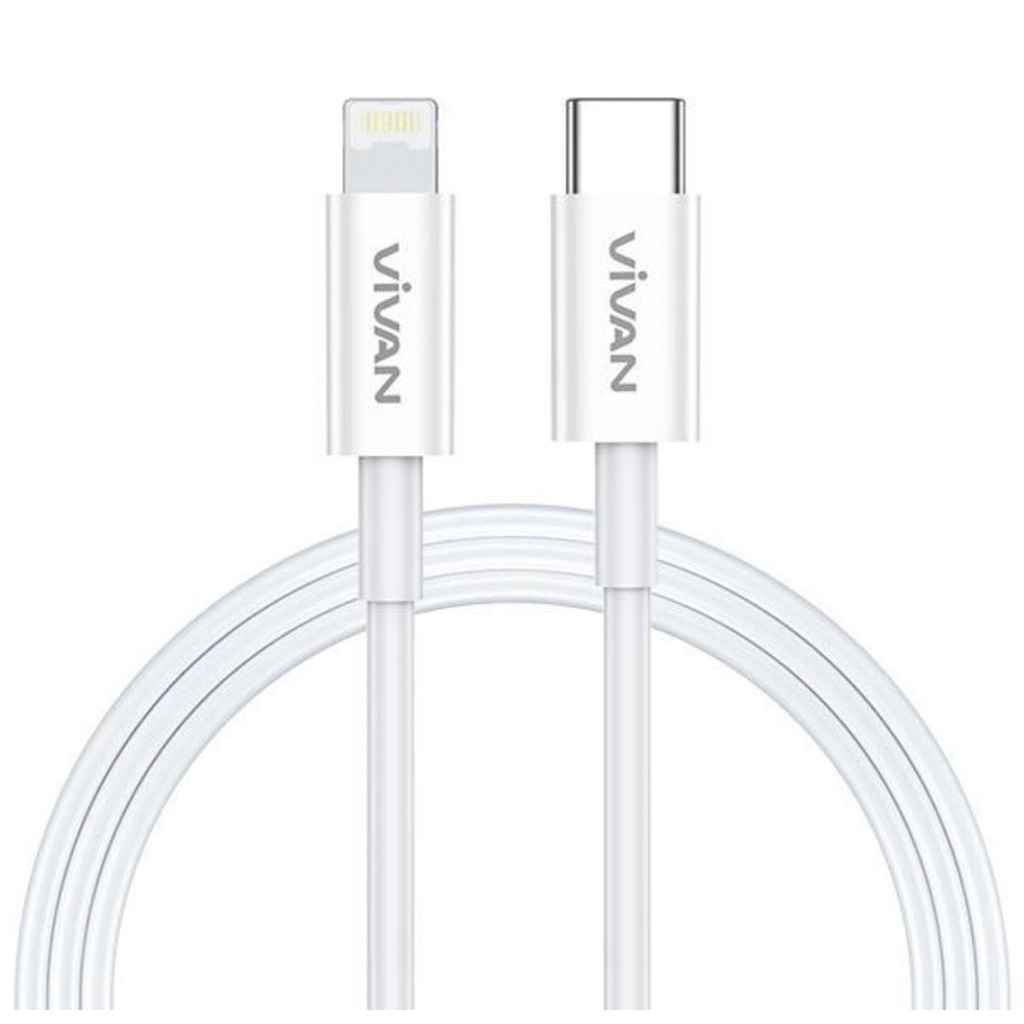 Kabel data IOS Vivan Type C to Lightning