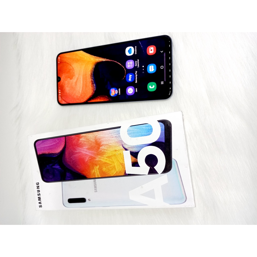 promo Samsung a50 versi ram 6 128gb dan ram 4 64gb hp second rom64gb termurah promo termurah terlaris seken second bekas-6