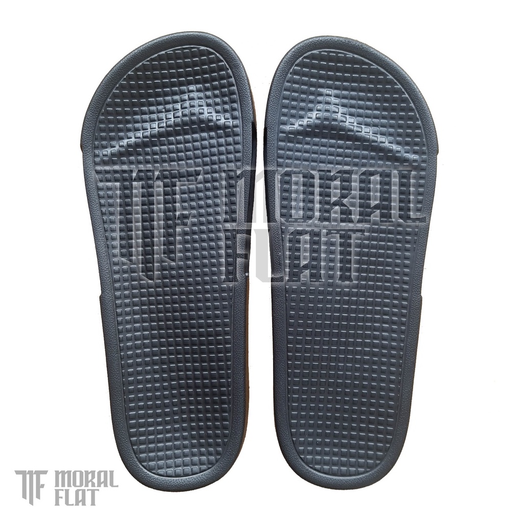 Moral Flat Sandal Slop Casual-Velcro Series-Yellow Black-41