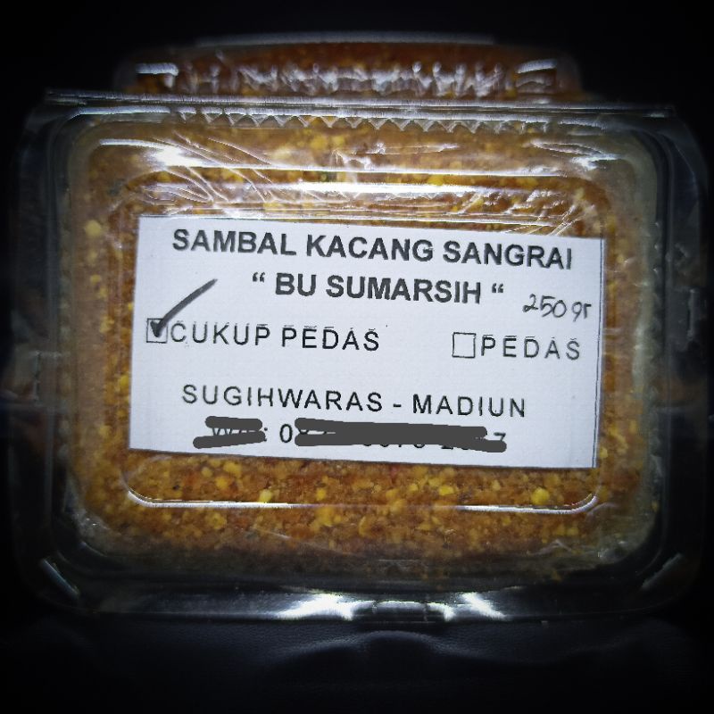 

Sambal Kacang Sangrai - Asli Madiun bu Sumarsih ( 1kg )