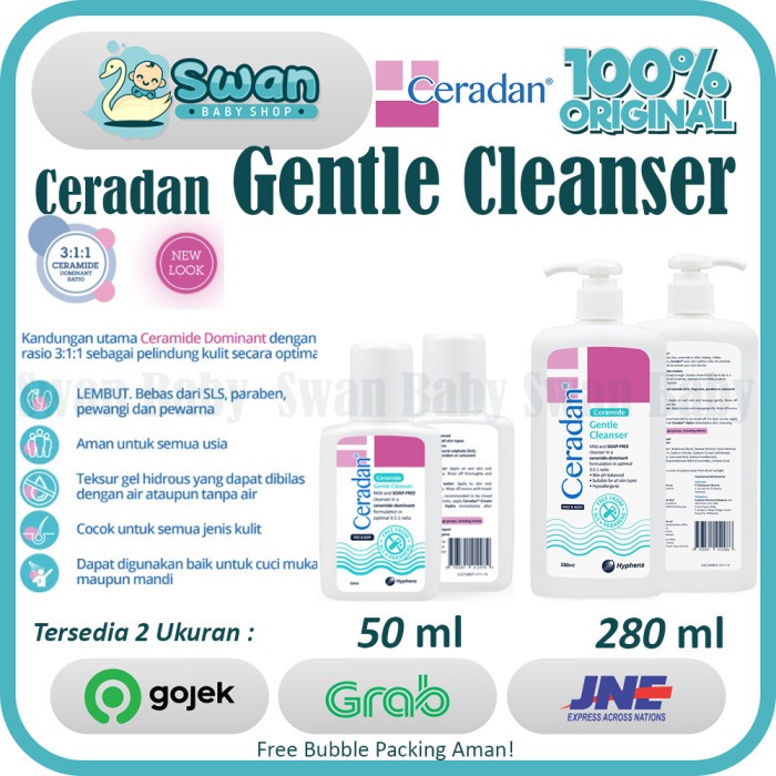 Ceradan Gentle Cleanser 50ml / 280ml