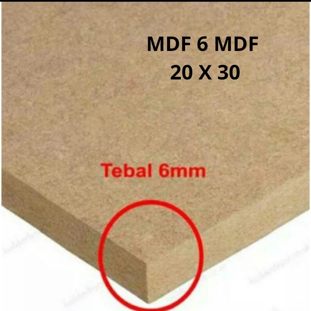 MDF 9 mm 35 x 35 / Papan  MDF 9 mm / MDF 6 mm 20 x 30 termurah