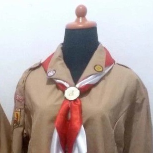 Seragam Pramuka Wanita Rok A untuk PNS /Guru / Pembina Lengkap dengan Atribut