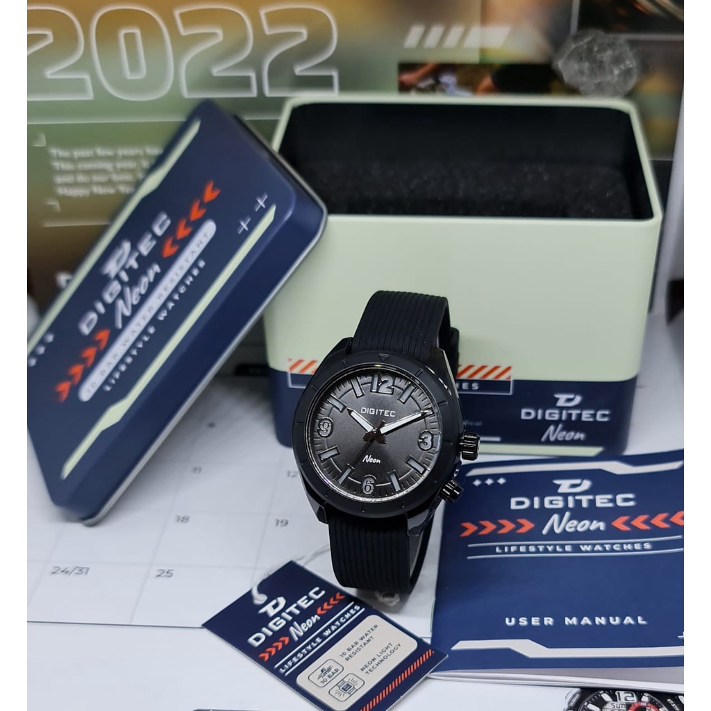Jam Tangan Digitec Neon Wanita BDN-9100T Original
