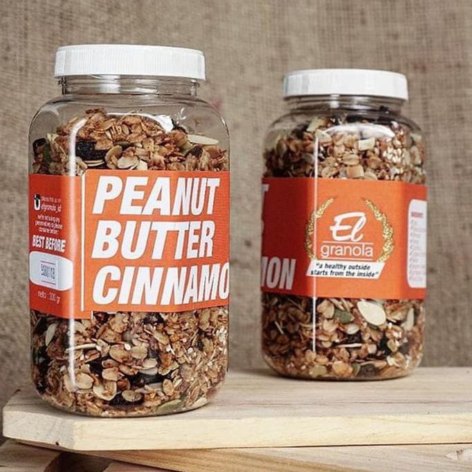 

El Granola Peanut Butter / Healthy Snack / Sereal