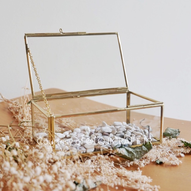 Kotak Kaca Seserahan (Size M / Sedang)