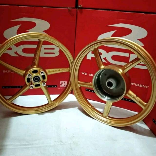 Velg racing RCB Xeon Mio M3 mioZ soul gt125 - velg racing boy sp522 ring 14 Yamaha matic 125cc