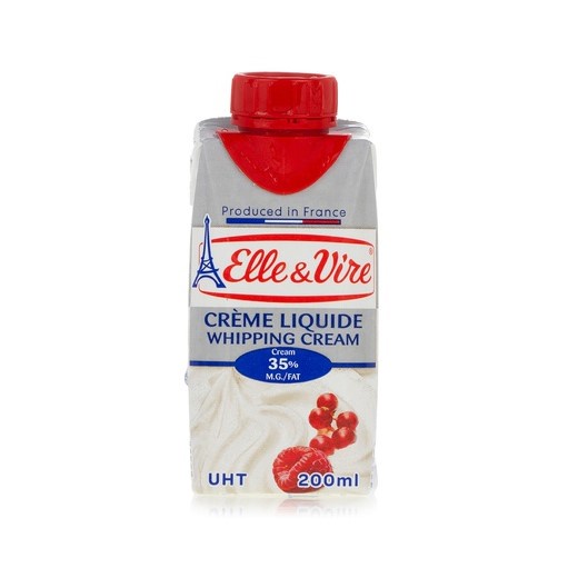 

ELLE & VIRE WHIPPING CREAM 109 GR / KRIM WHIPING