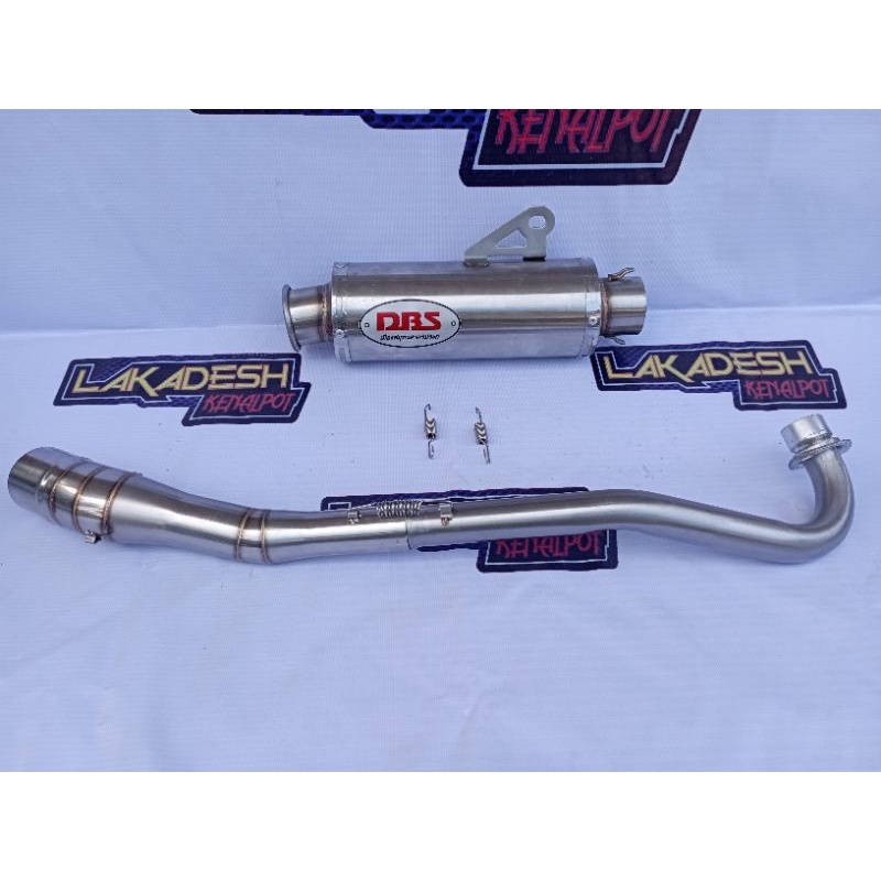 KNALPOT DBS ALL BEBEK (INLET 50) JUPITER SUPRA VEGA KHARISMA BLADE REVO SMASH SHOGUN DLL