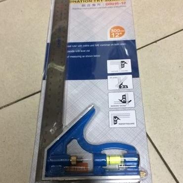 

Penggaris Siku Kombinasi / Combination Try Square Stanles 12" Cmart