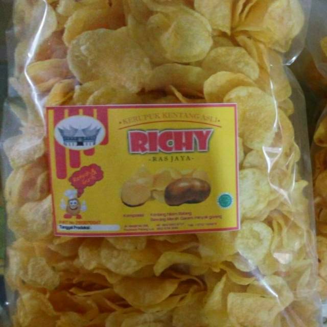 

Kerupuk kentang RICHY /asli Bukittinggi
