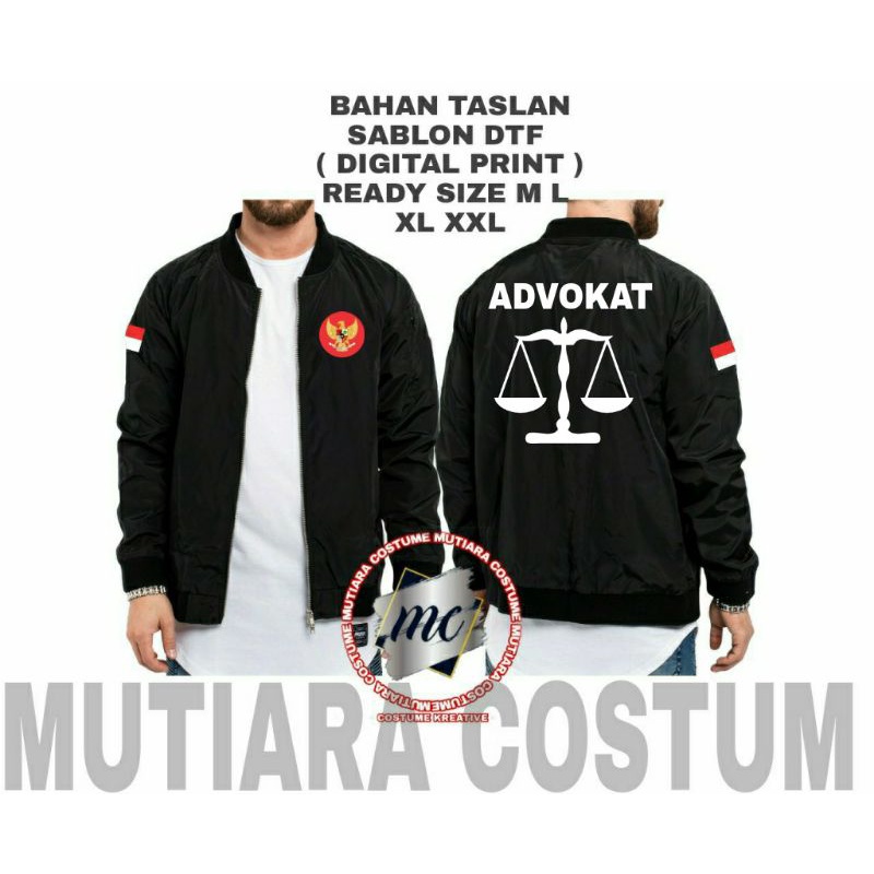 JAKET BOMBER ADVOKAT