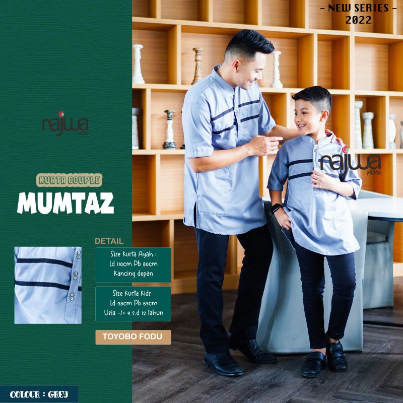 BAJU KOKO COUPLE AYAH + ANAK MUMTAZ