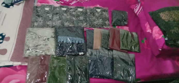 Kemeja Batik Anak Warna Dasar Hitam Motif Semu Ungu