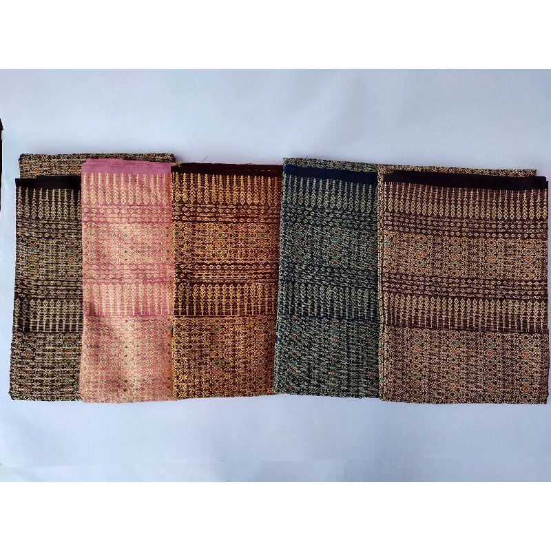 kain songket lilit tradisional TANPA selendang