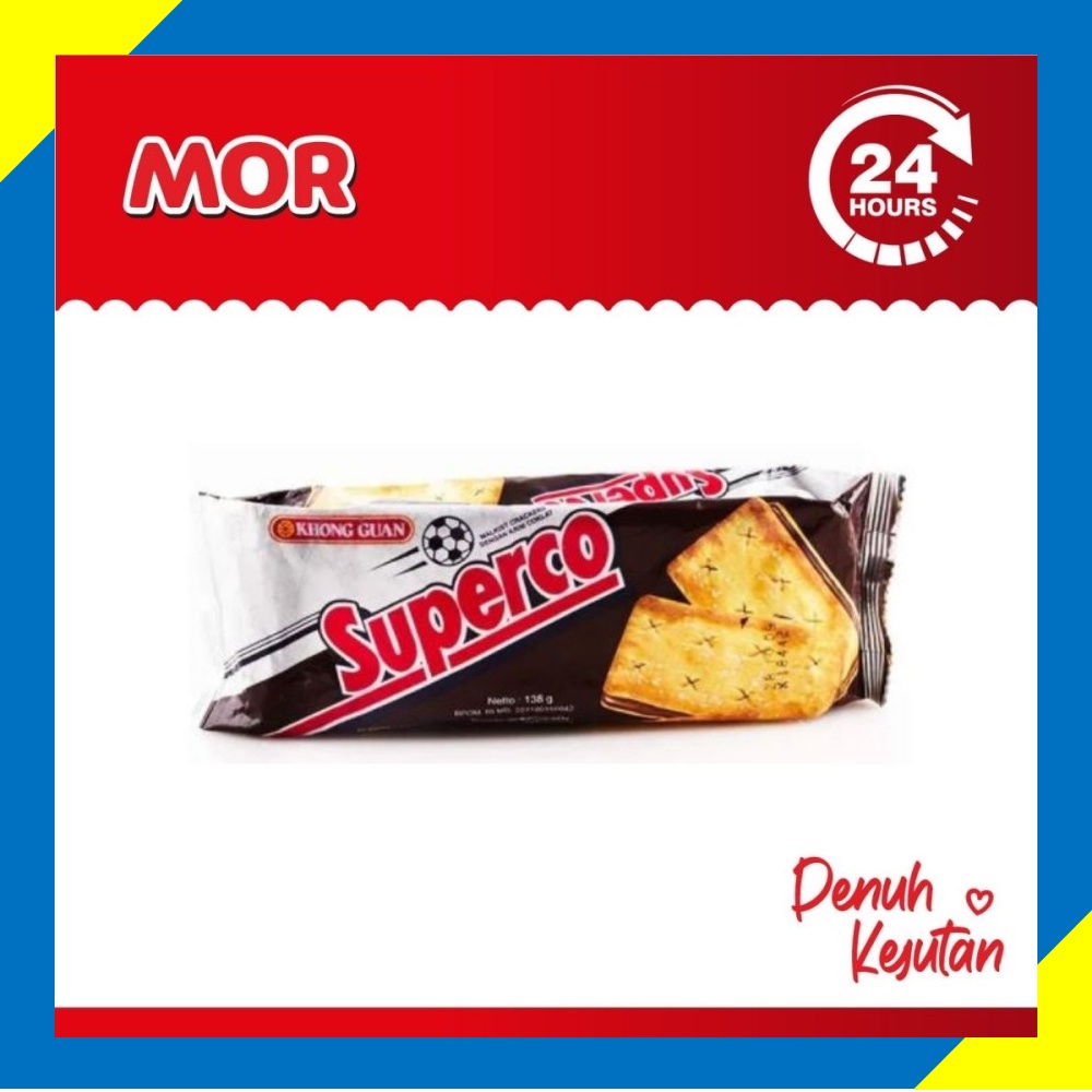 

KHONG GUAN Superco Malkist Krekers Krim Coklat 138 gr