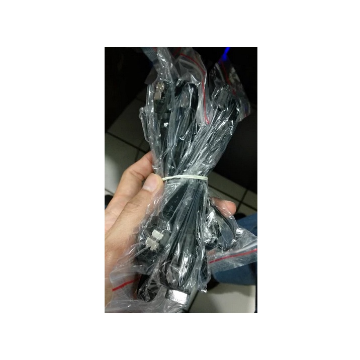 Kabel data Sata 3 / Sata III 6Gb Hdd  Jepit isi 2