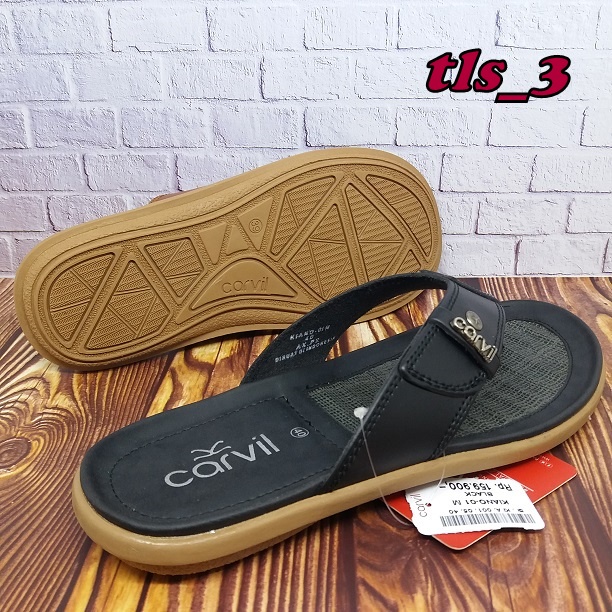 Sandal pria japit kasual carvil kiano ori sendal jepit resmi 39-44