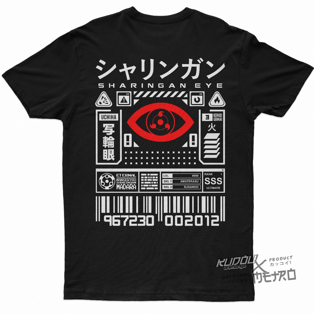 Kaos Kekkai Genkai Sharingan Anime Naruto Anime Manga