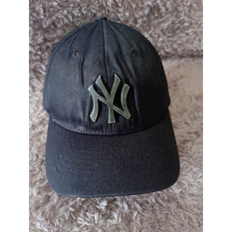 Topi NY MLB NBA logo besi (Buka banteng)