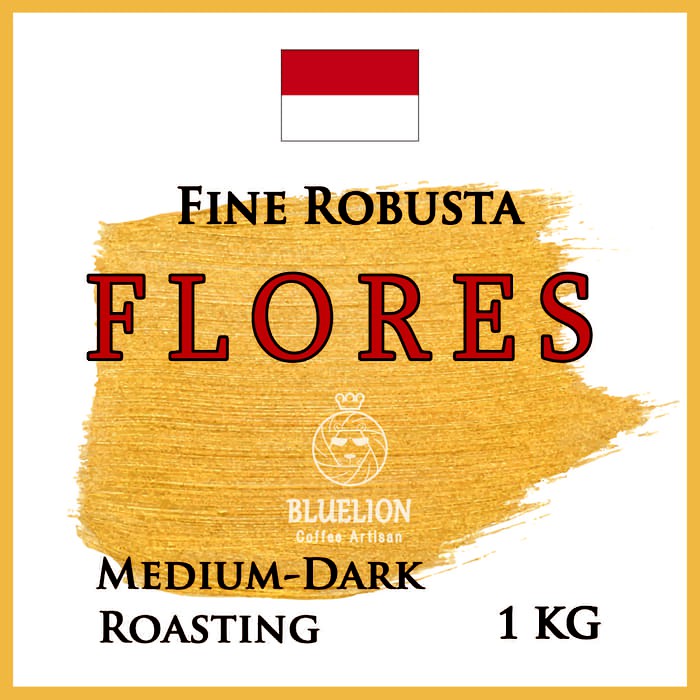 

1 KG - Flores Fine Robusta Cofee - Kopi Bluelion