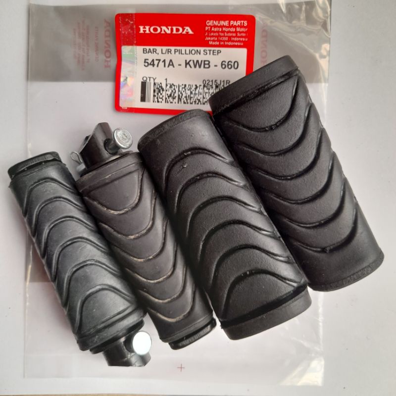 PAKET KARET STEP BARSTEP DEPAN PLUS BELAKANG HONDA BLADE REVO ABSOLUTE REFO FIT BLADE NEW REVO INJEK