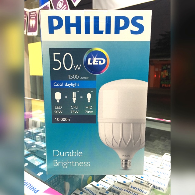 Lampu philips led t-force capsule bohlam 50 watt