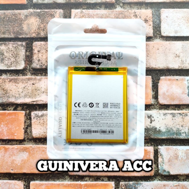 BATRE BATERAI MEIZU M5 NOTE BA621 / BATTERY BATERAI / MEIZU BA621 BA 621 / MEIZU M5 NOTE