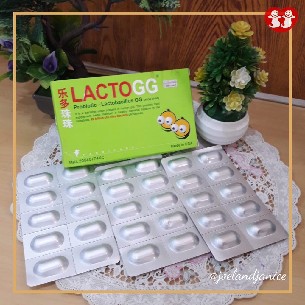 LactoGG Probiotic Lactobacillus GG 30caps