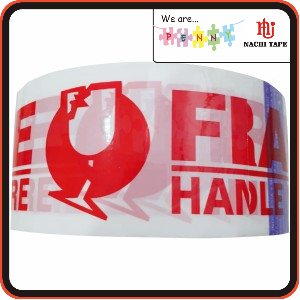

Lakban Fragile NACHI 48mm FRAGILE HANDLE WITH CARE Putih Susu 90yard 100% Original
