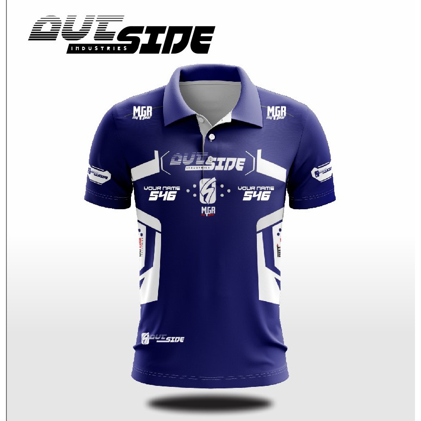 JERSEY RACING POLO  BISA CUSTOM NAMA DAN LOGO