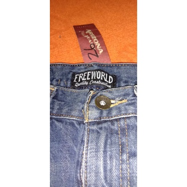 Celana jeans by FREE WORLD ORIGINAL SECOND BRANDED