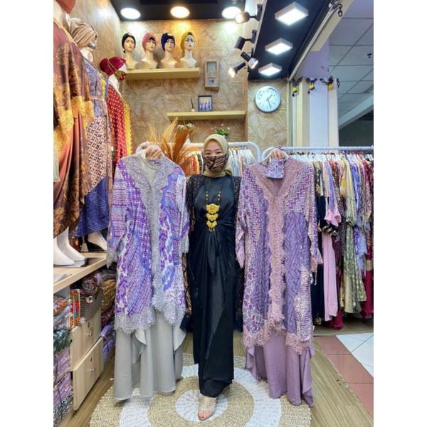 NEW ARRIVALL GAMIS IKAT SET BATIK VISCOSE