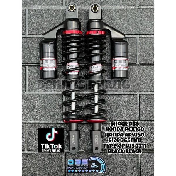 SHOCK SEKOK SHOCKBREAKER TABUNG DBS ALL NEW PCX 160 GOG-PLUS 7711 UK-365MM MOTOR PCX NEW 160-HONDA ADV-XMAX MODEL SKOK YSS