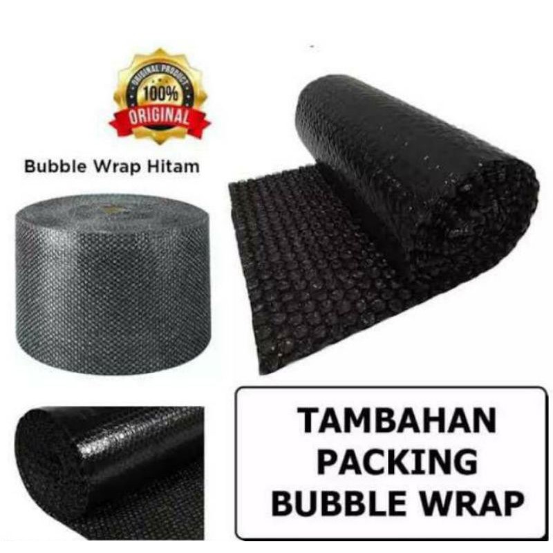 Extra Buble wrap atau kardus untuk packing