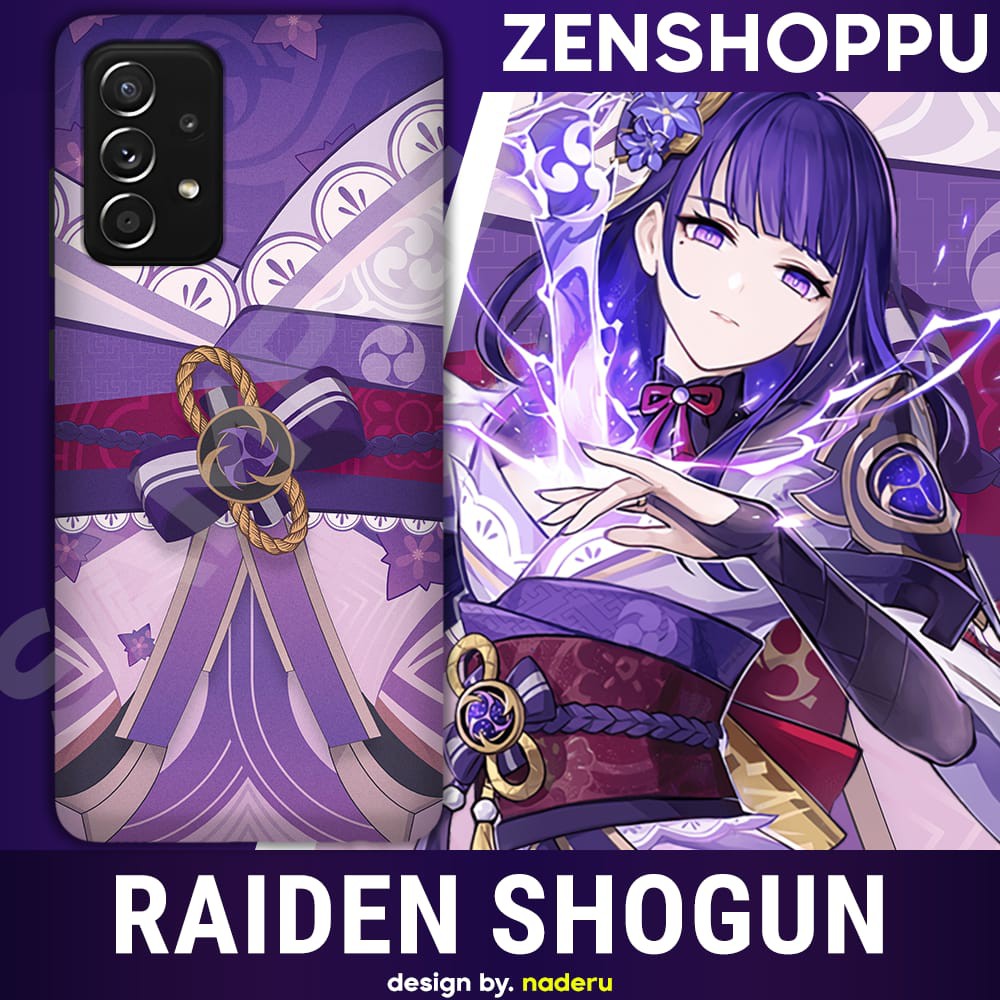 Raiden Shogun Baal Genshin Impact Phone Case