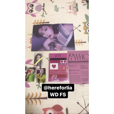 Pelunasan ITZY GUESS WHO WD FS @hereforlia