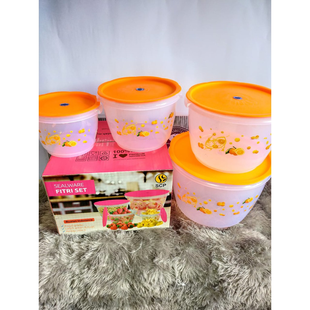Toples Plastik Sealware Fitri Set