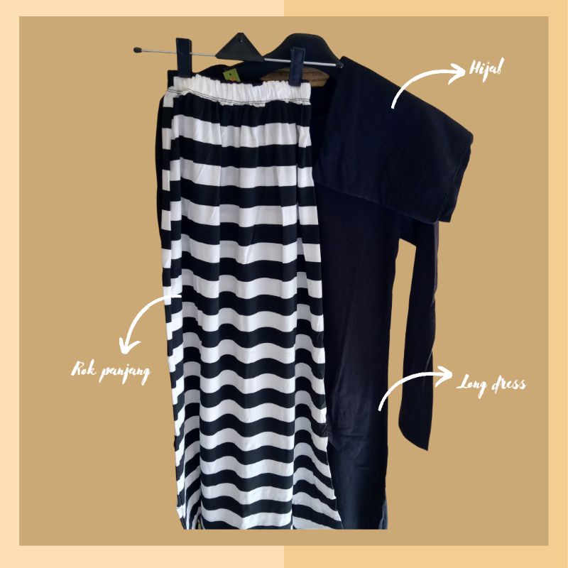 setelan baju+rok