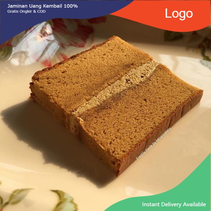 

Kue Lapis Mocca Caramel isian cream meses 100% HALAL