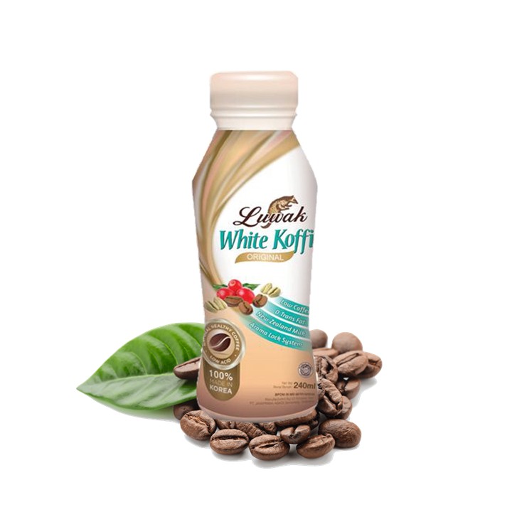 Luwak White Koffie Original Botol 220ml Shopee Indonesia