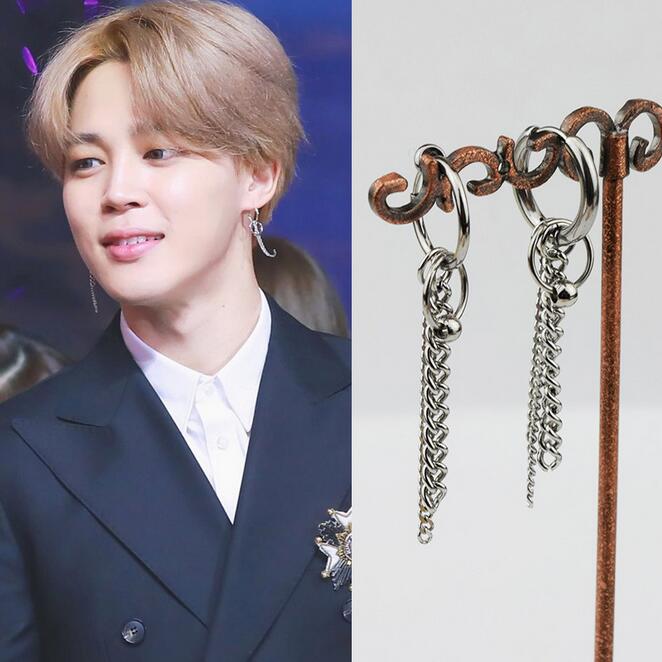 Anting Rantai Idol Kpop Bts Jimin