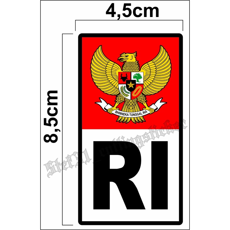 

Stiker printing garuda RI